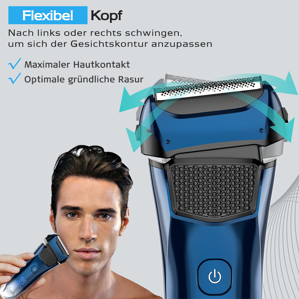 FK609 foliescheerapparaat voor mannen, gradiëntblauw