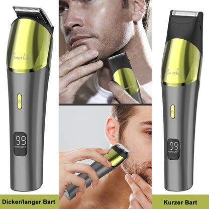 Amurhey FK9001J Multifunctionele baardtrimmer en tondeuse: één set voor alle toepassingen