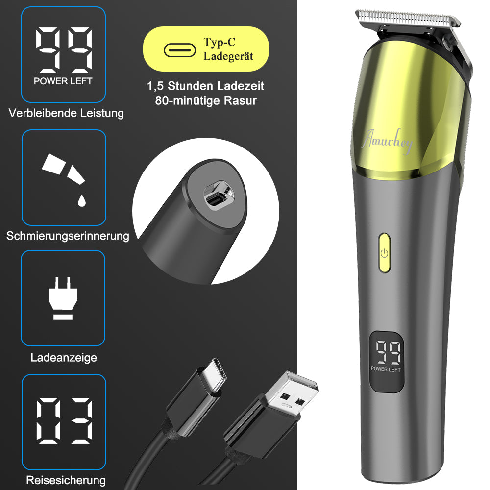 Amurhey FK9001J Multifunctionele baardtrimmer en tondeuse: één set voor alle toepassingen