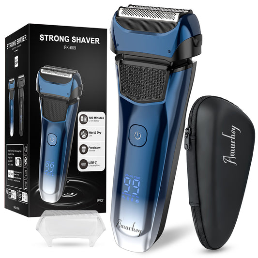 FK609 foliescheerapparaat voor mannen, gradiëntblauw