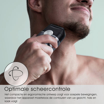 Amurhey FK706 Mini elektrische scheerapparaat voor mannen met reisetui