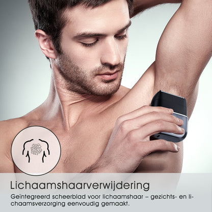 Amurhey FK706 Mini elektrische scheerapparaat voor mannen met reisetui